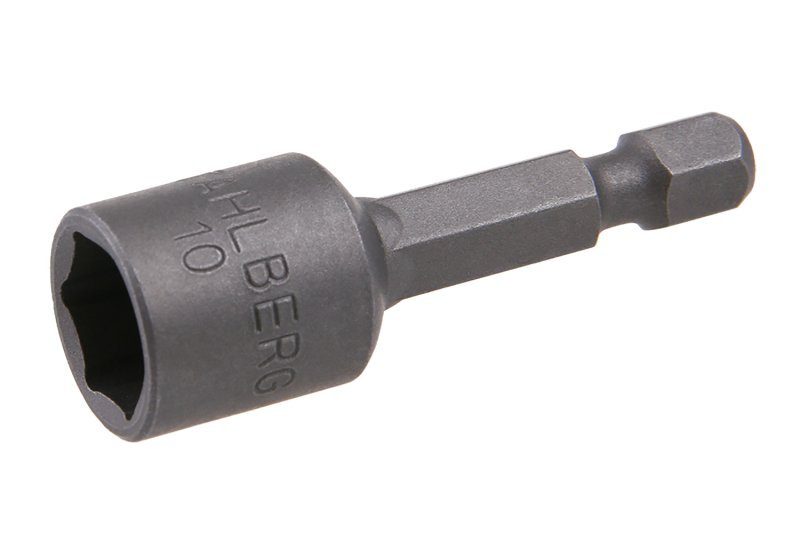 Adapter 1/4" 6 kant 10 mm