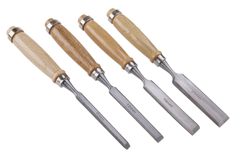 Stemmejern sæt 4 stk - 8,12,19,25mm